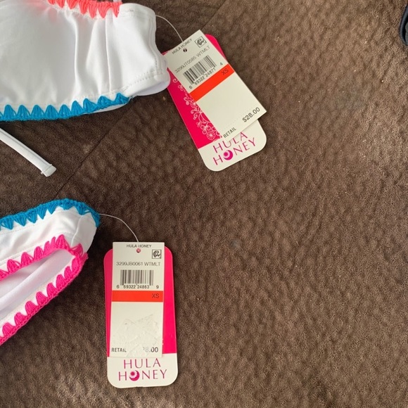 3 NWT Hula Honey complete bikini sets xs - Picture 4 of 9